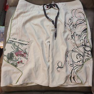 Split Boardshorts Swimsuit Size 31